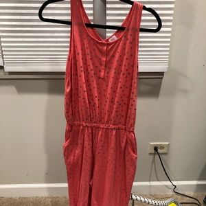 Girls More Than Magic Pink Jumpsuit With Stars